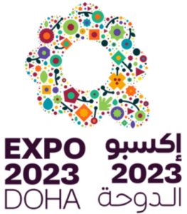 Logo of Expo 2023 Doha Qatar